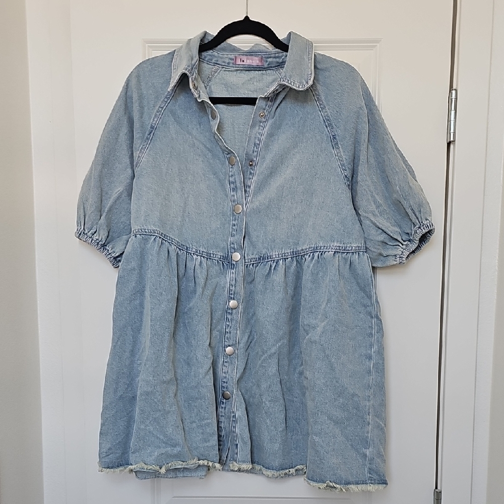 Denim Mini Dress